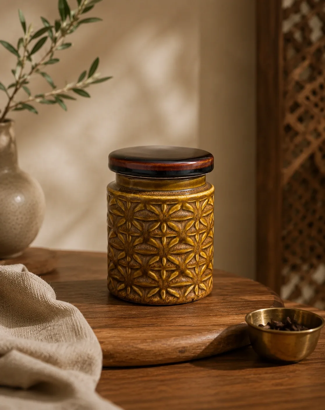 Vintage Weaver Canister