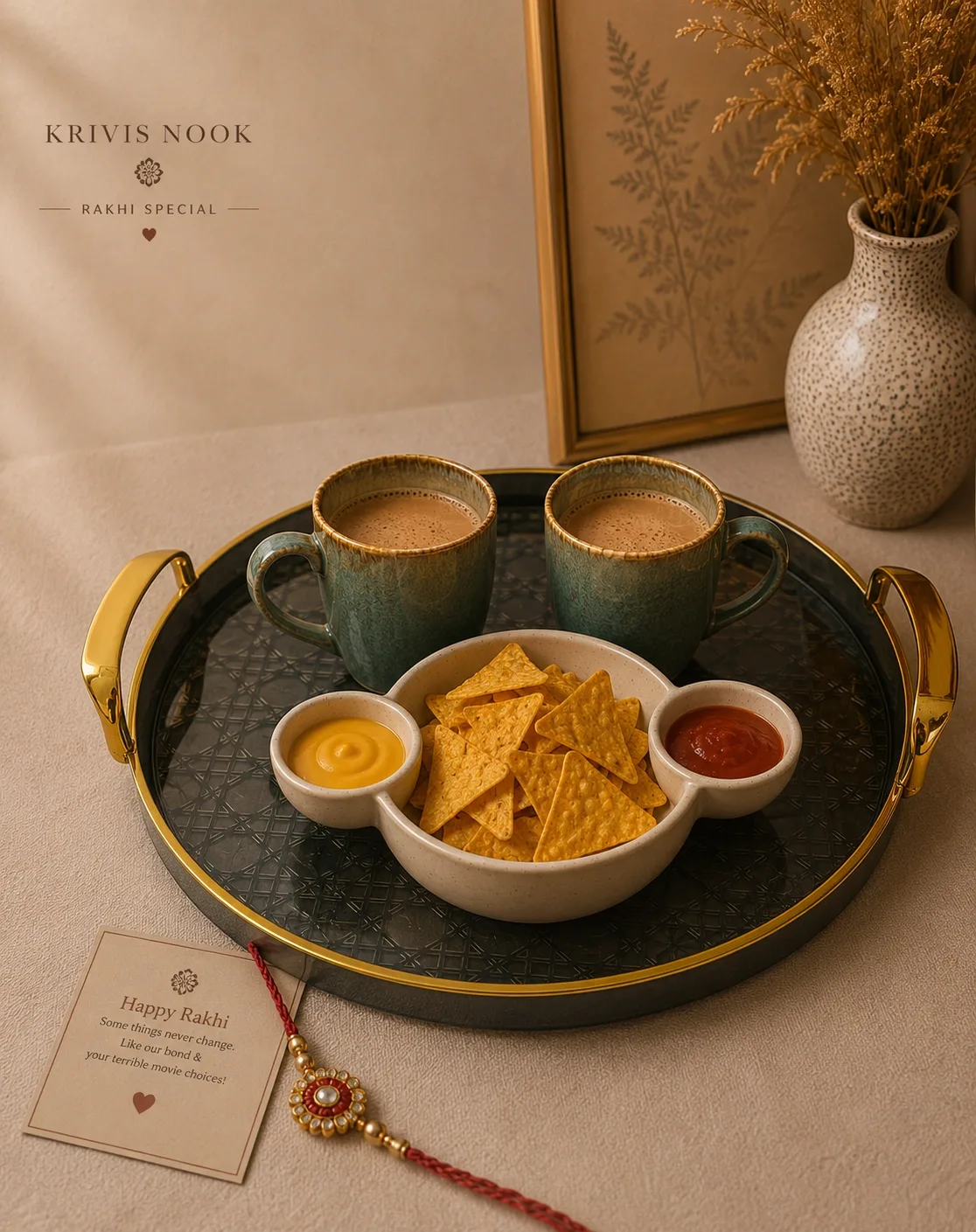 Rakhi Premium Serving Bundle