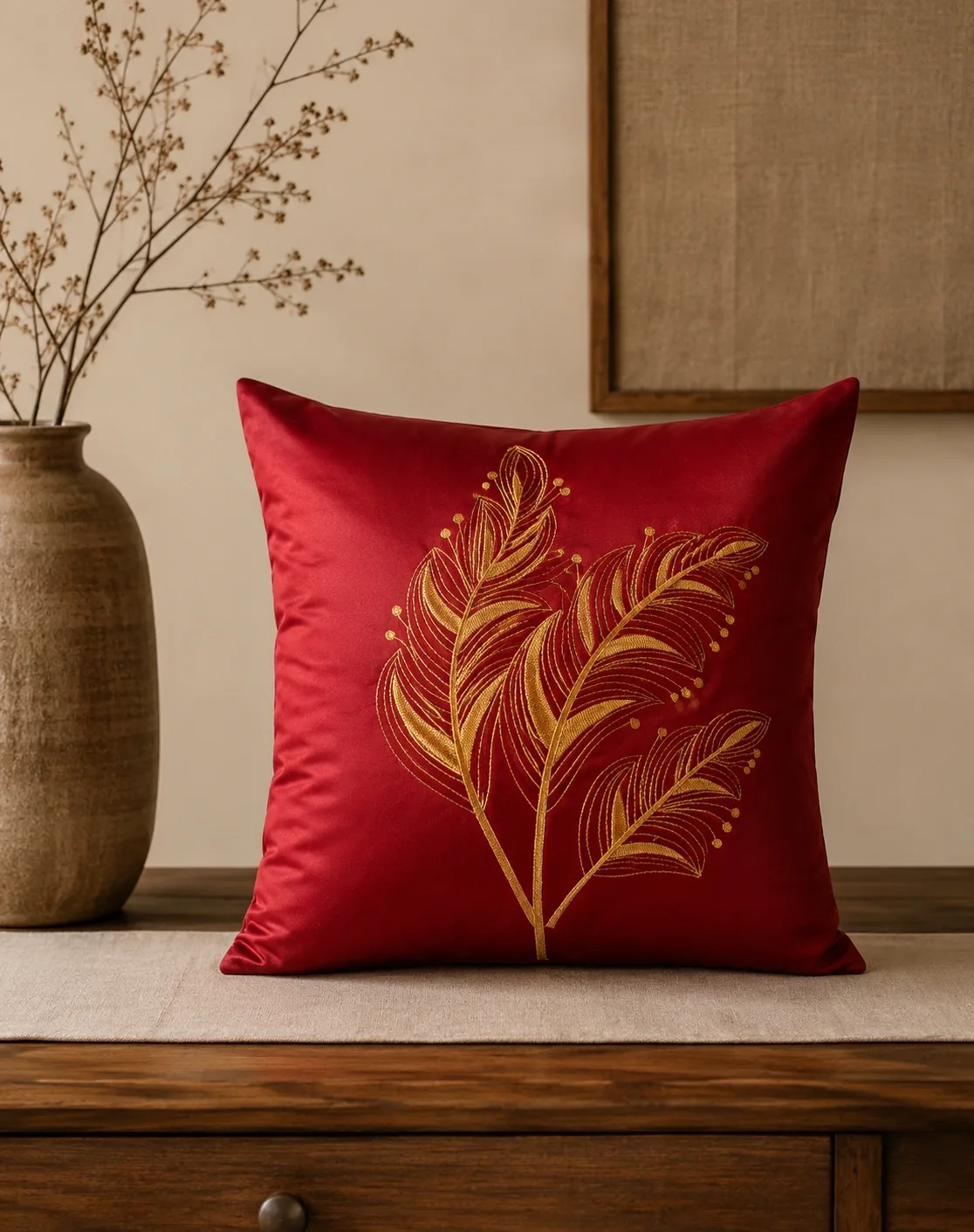Golden Ferm Cushion Cover