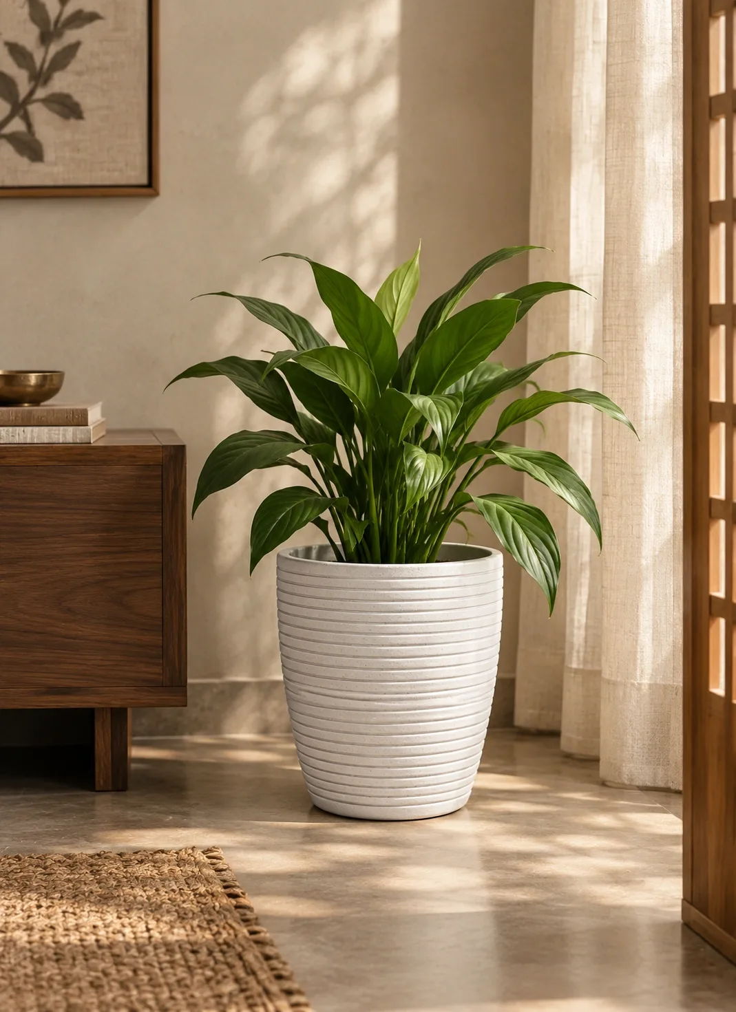 Sandstone Ripple Planter