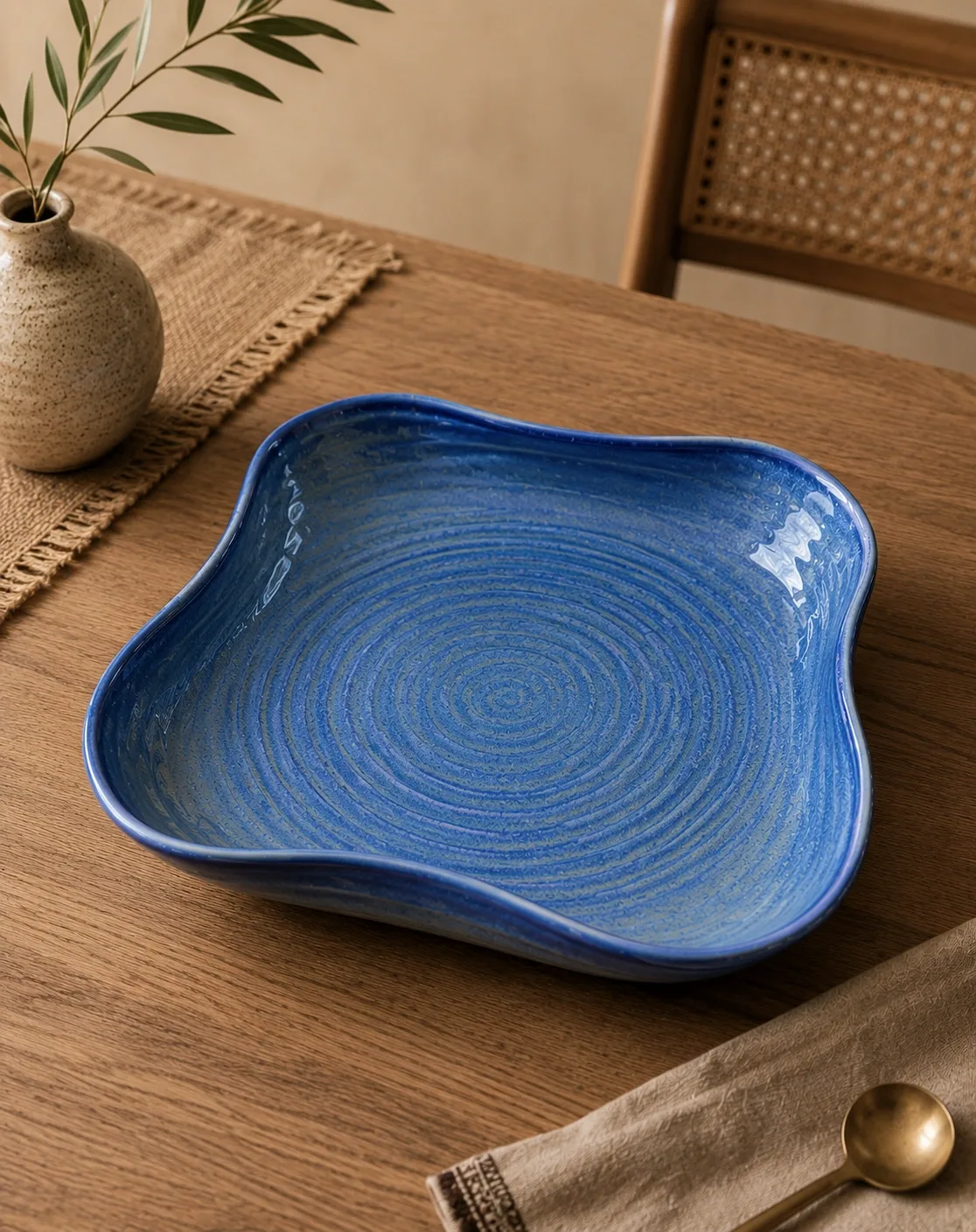 Indigo Earth - Wave Platter