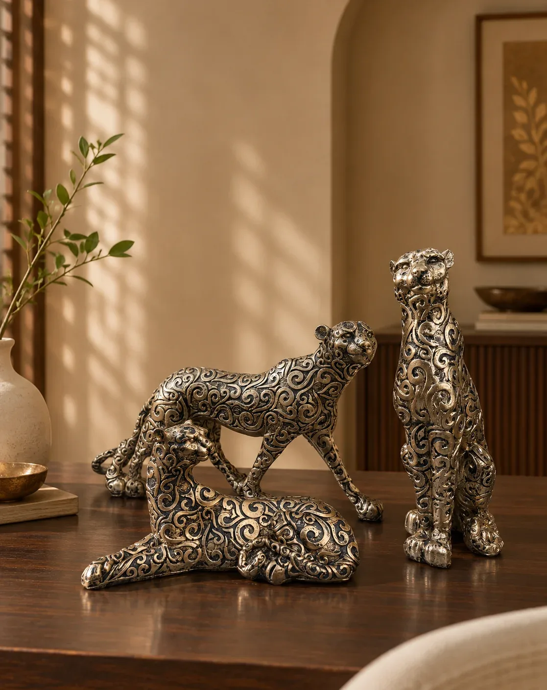 Timeless Leopard Trio Elegance