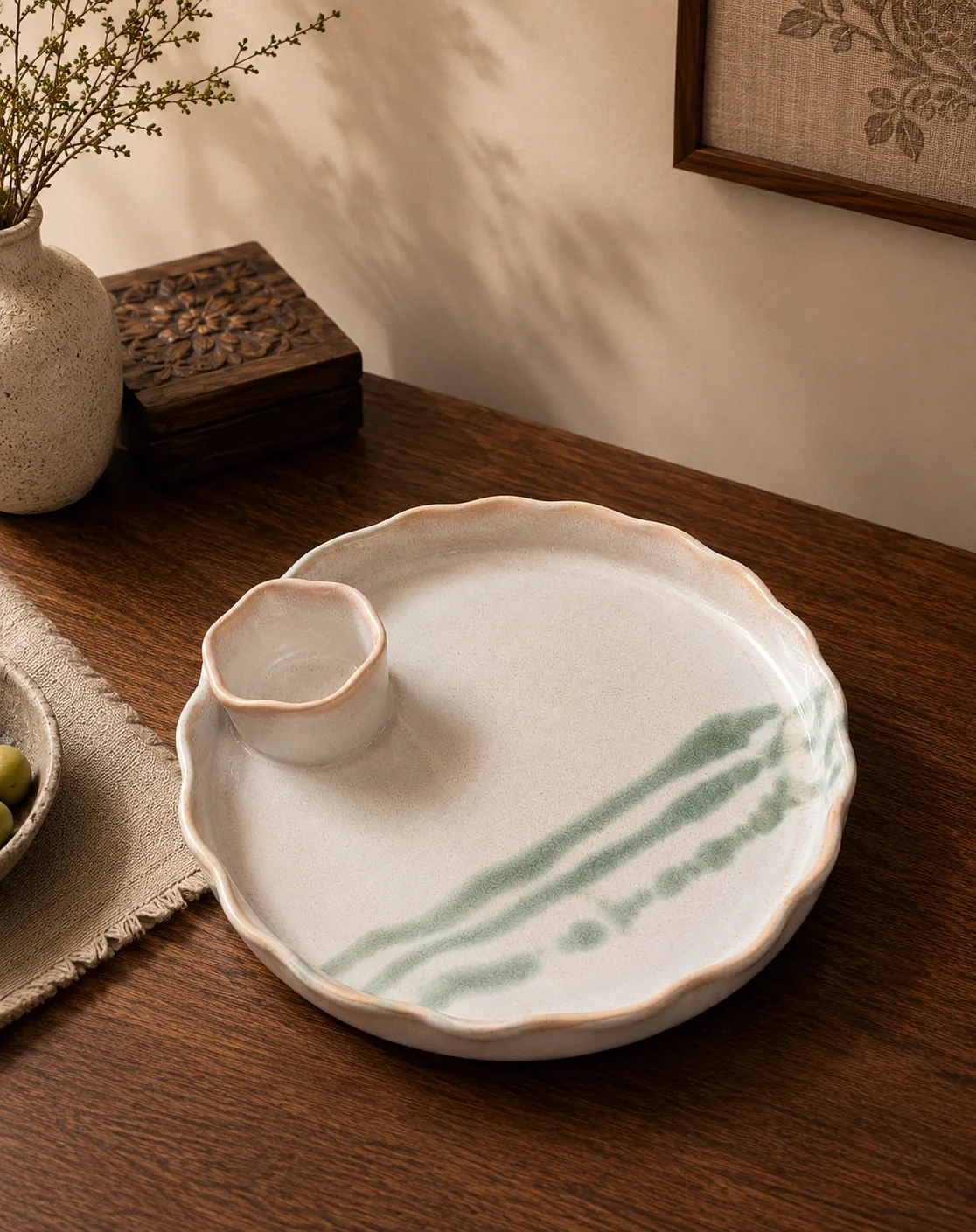 Organic Canvas Platter