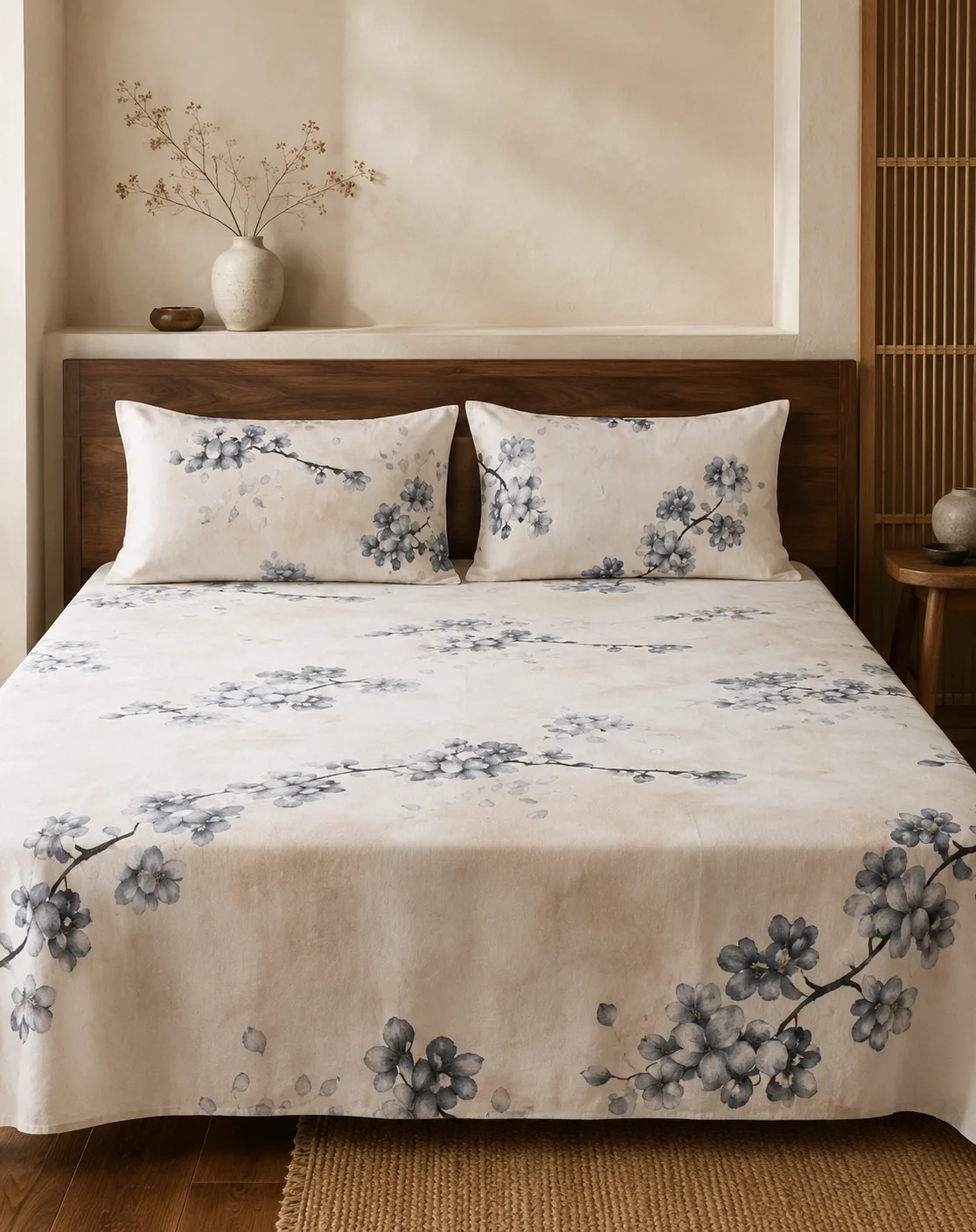 Charcoal Stone Bedsheet