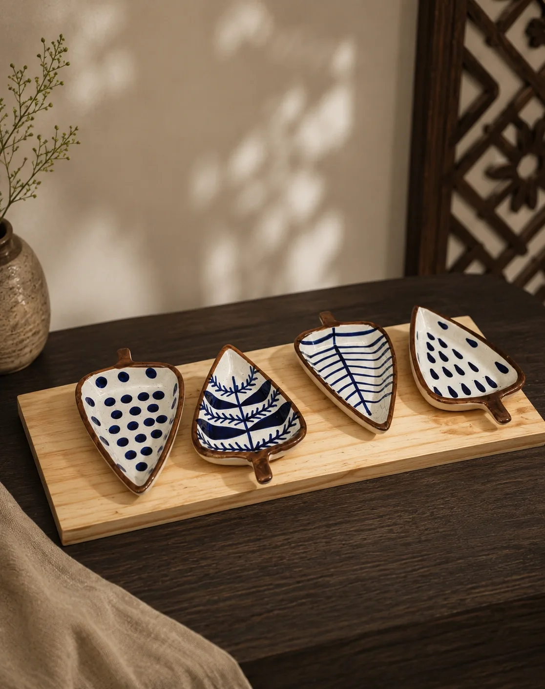 Leaf & Log Platter