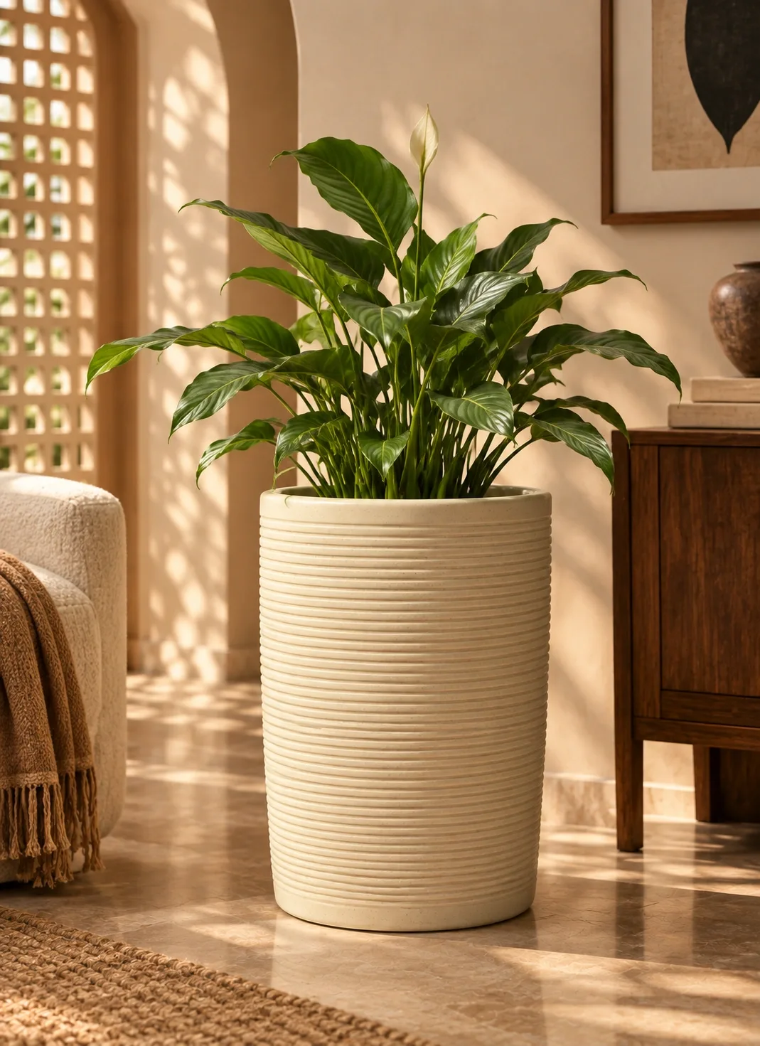 Aria Stone Planter
