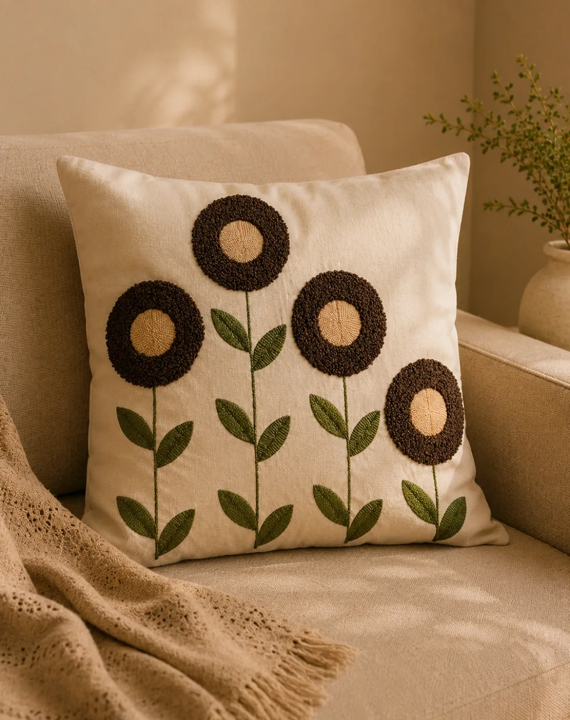 Terra Flora Cushion Cover