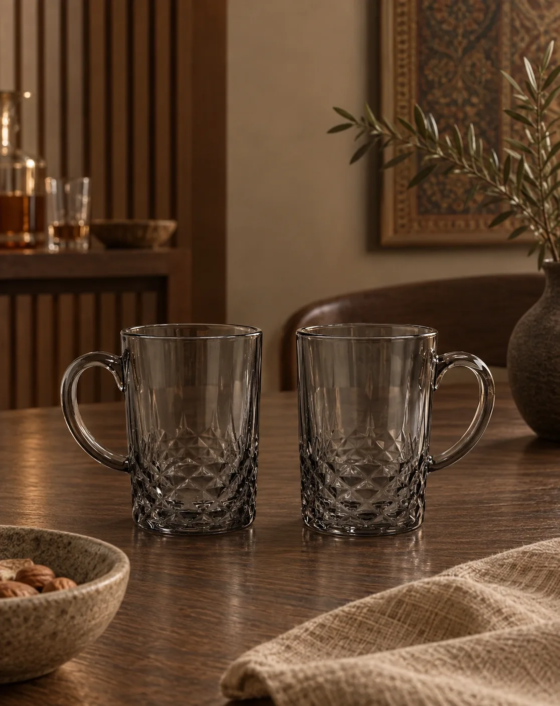 The Smoke Crest Beer Mug