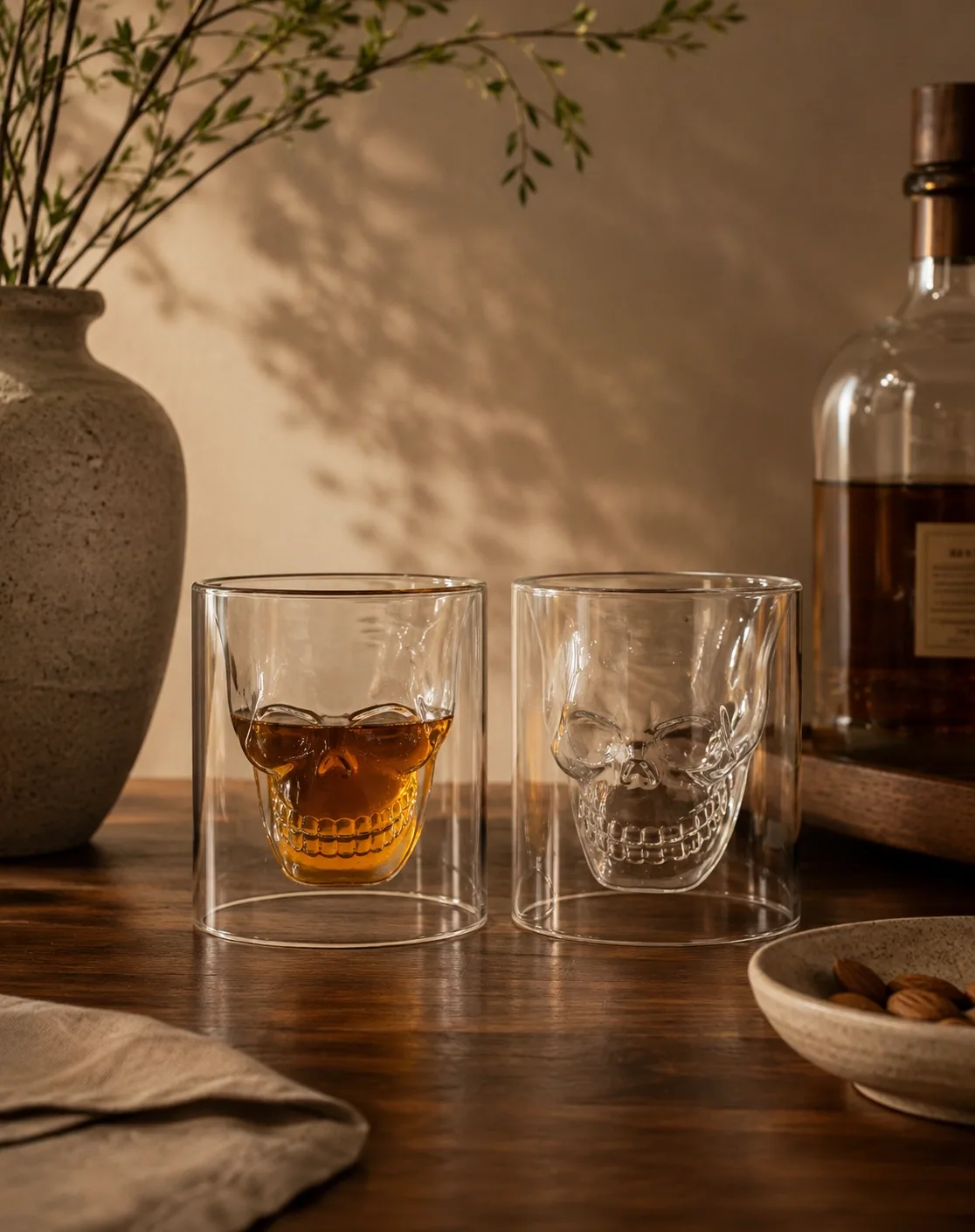 The Phantom Skull Glass