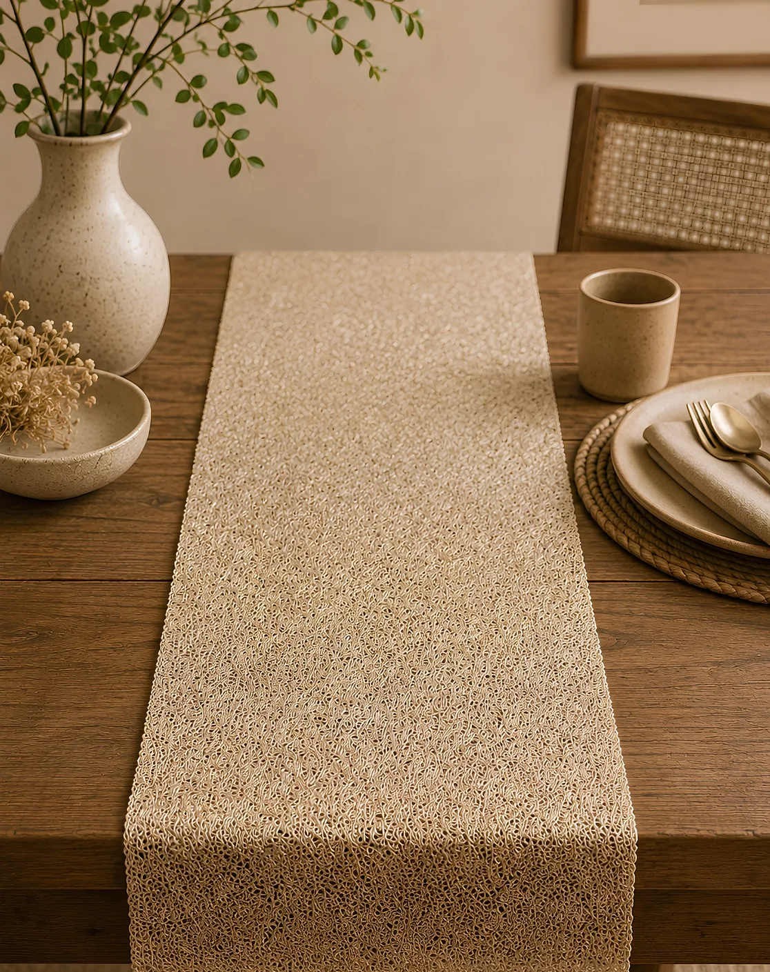 Luxe Web Table Runner