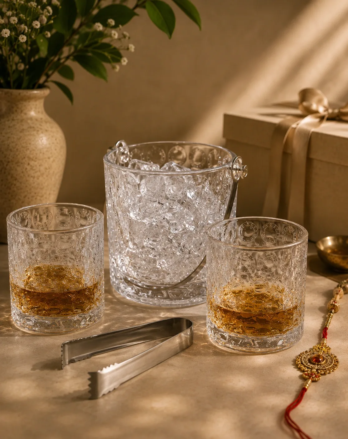 Rakhi Crystal Bar Essentials Bundle