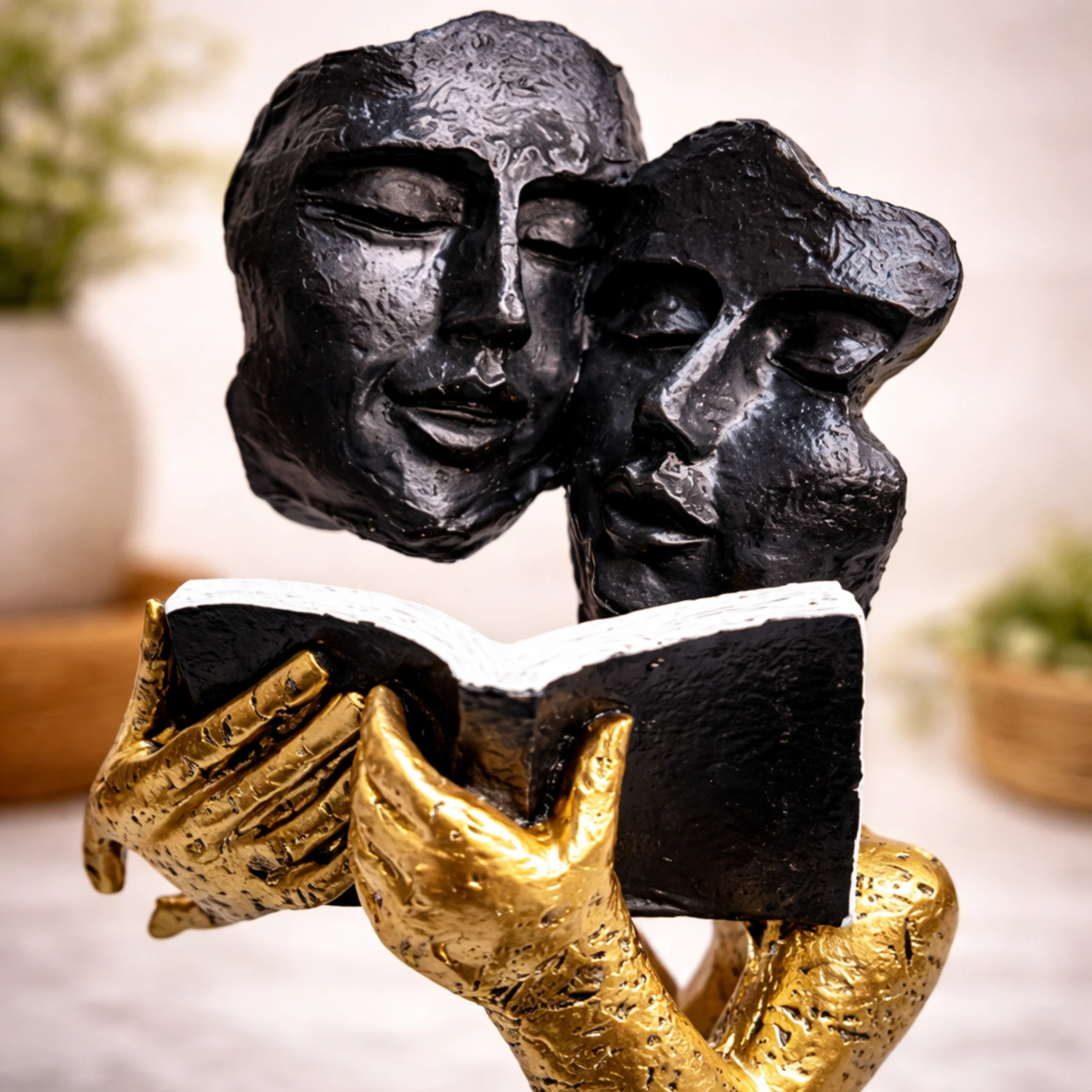 Shared Stories Duo Polyresin Couple Statue By Krivis Nook