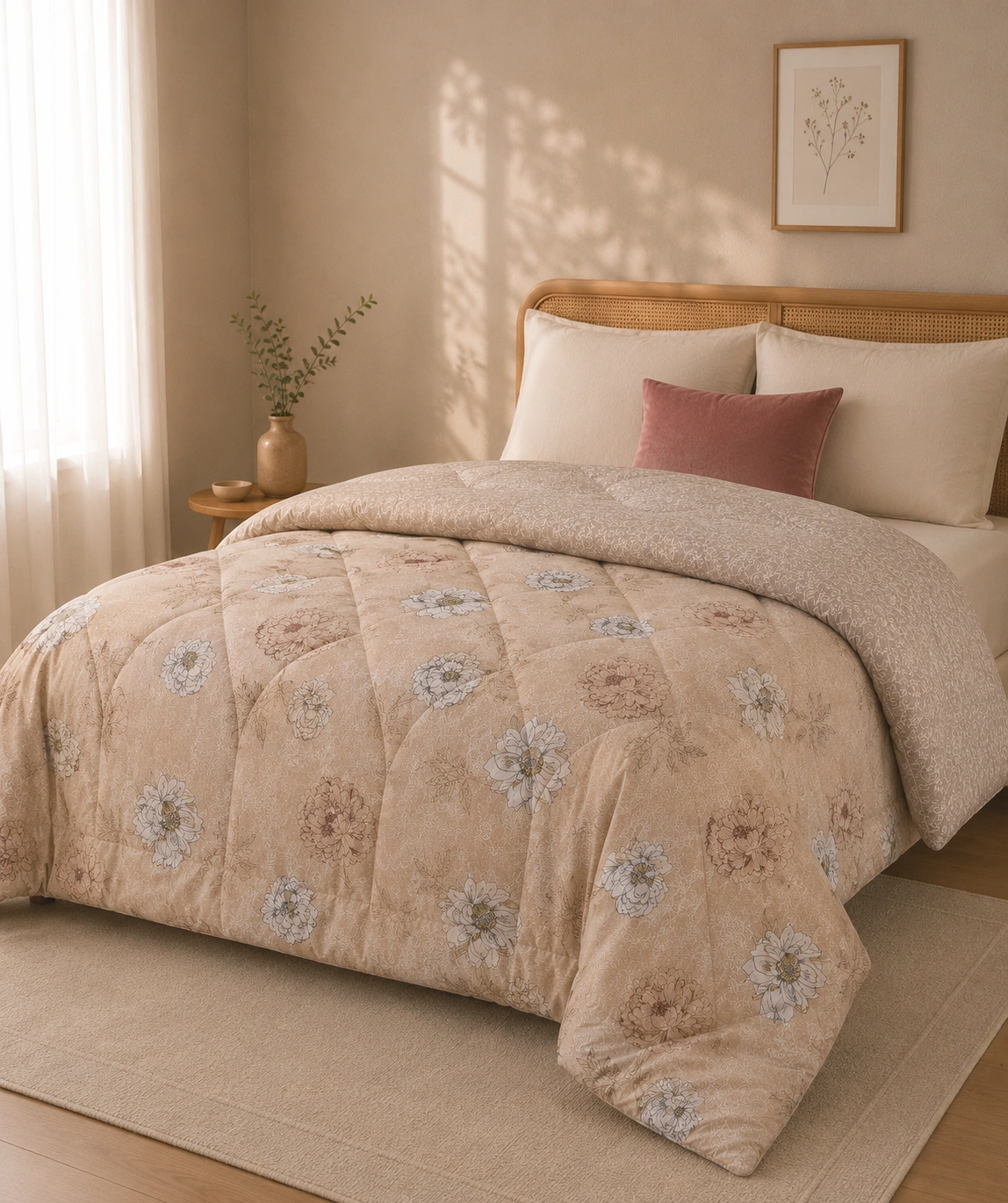 Azure Escape Reversible Comforter By Krivis Nook