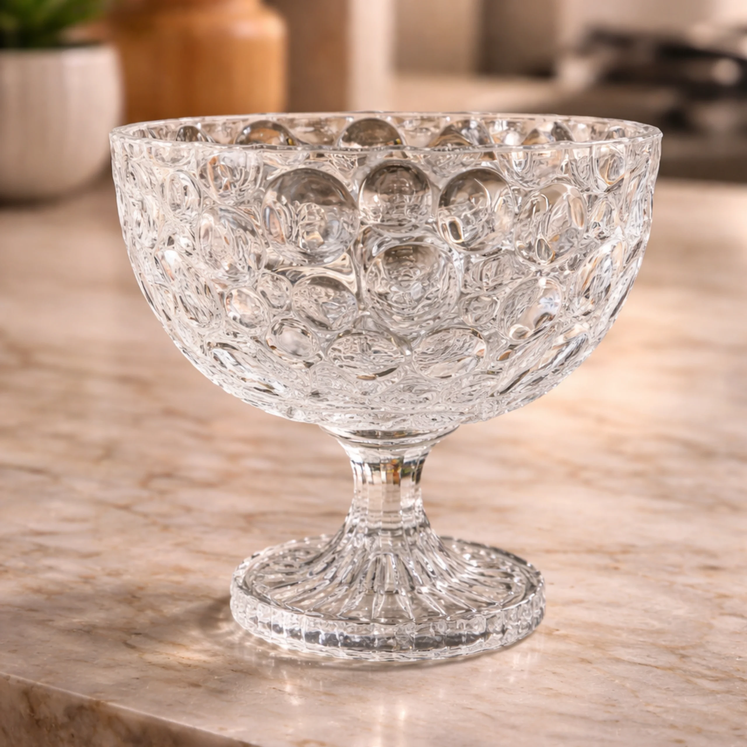 Bubble Glass Fruit Holder By Krivis Nook